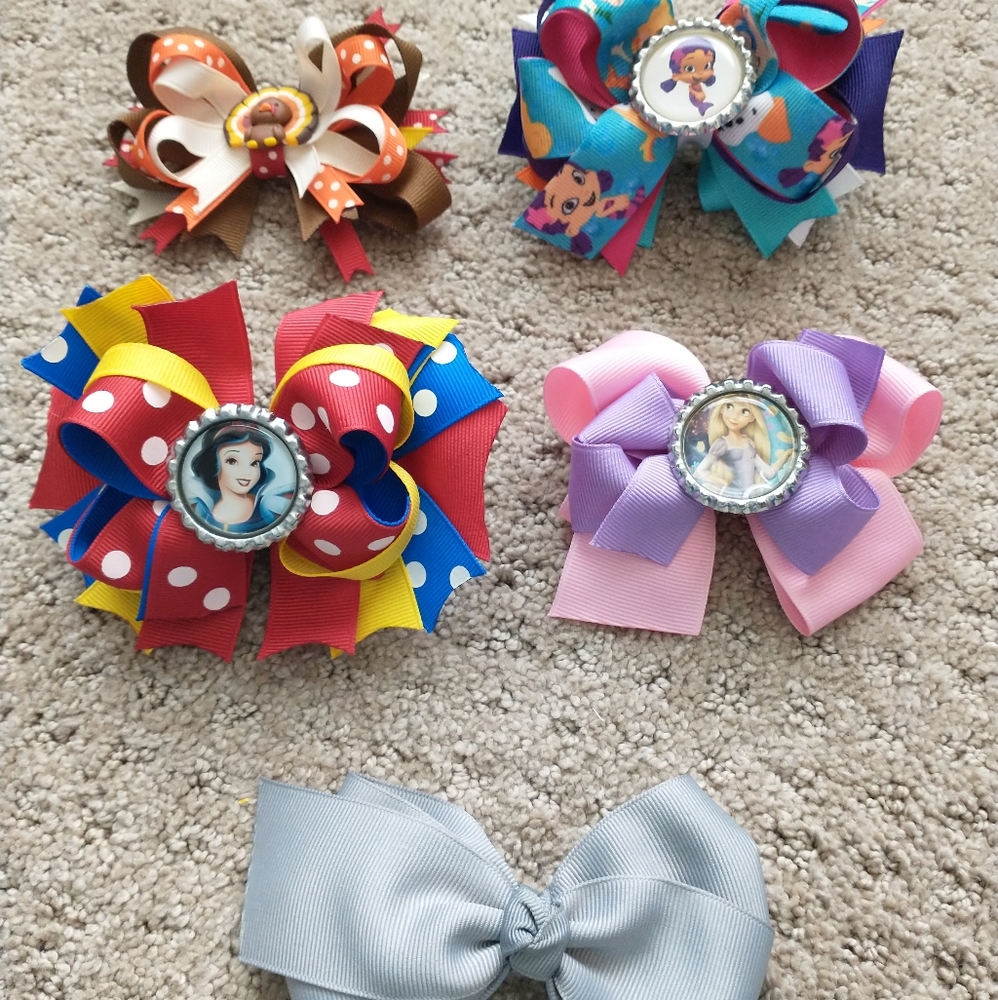 Girls Hair Bow Assortment